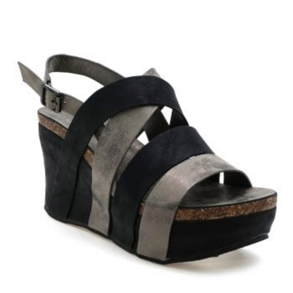 Strappy Wedge Sandal